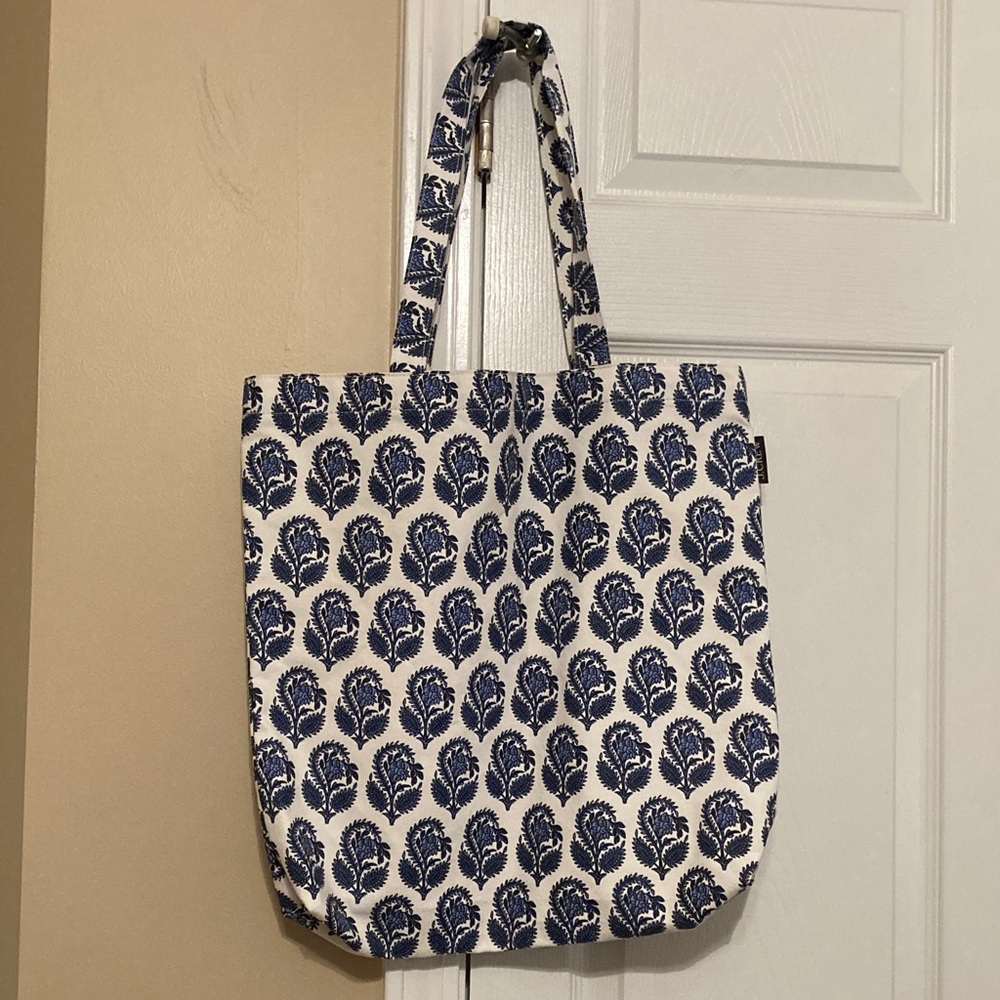 JCrew Printed reusable everyday tote